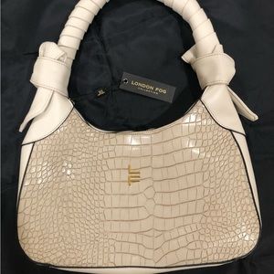 London Fog Joletta Croco Short Shoulder Bag